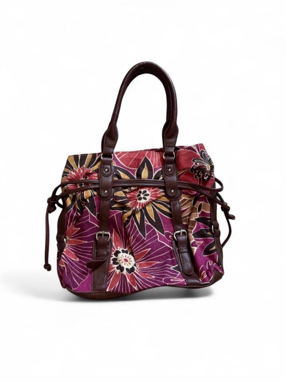 Y2K linen handbag